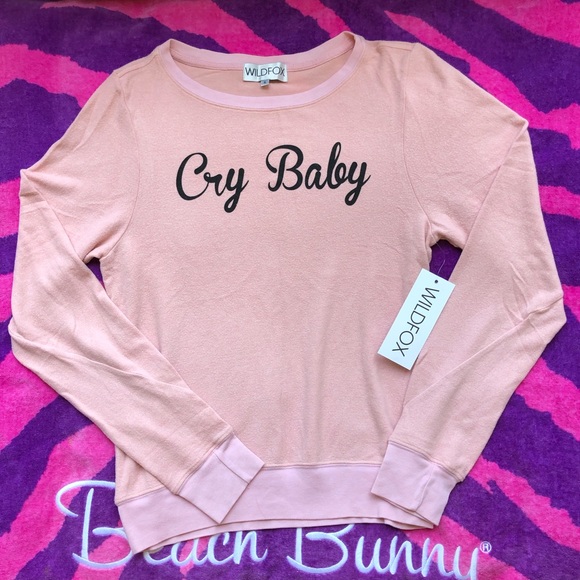 NWT Wildfox Cry Baby 😿 Jumper Small - Picture 3 of 6